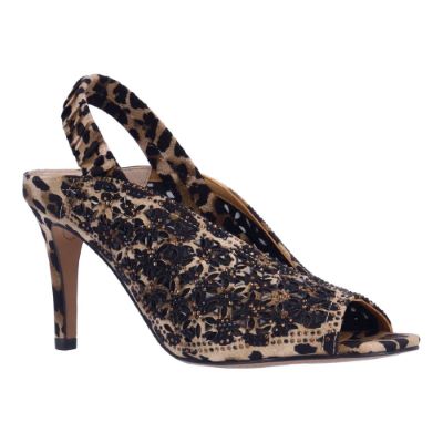 ODILA| J.Renee-BROWN/BLACK ANIMAL PRINT/STONE