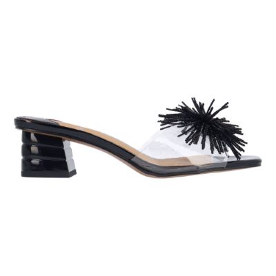 OZARA-CLEAR/BLACK PATENT| J Renee