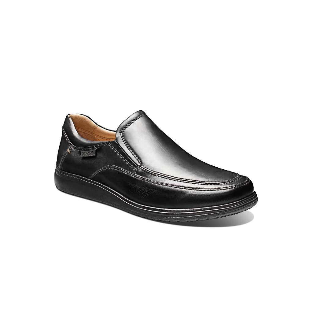 Men's Featherlight Olema Loafer- Black Leather | Samuel Hubbard