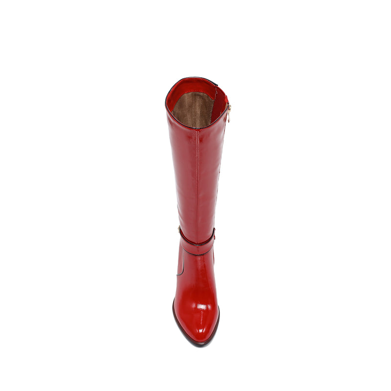RANDI-Red Patent| Ninety Union