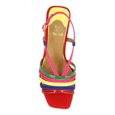 REGAN-BRIGHT MULTI PATENT/GROSGRAIN | J Renee