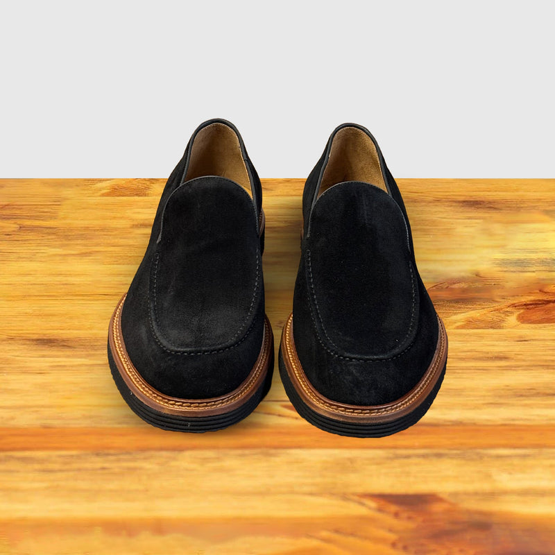 Calzoleria Toscana Riola Velour Suede Venetian Loafer | Toscana