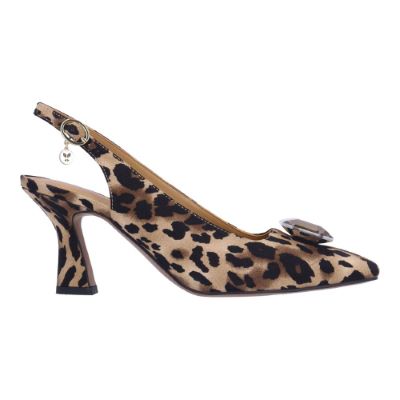 SASKIA-BROWN/BLACK ANIMAL PRINT | J Renee