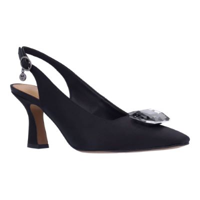 SASKIA-BLACK SATIN | J Renee