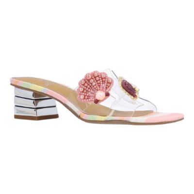 SEESHELL-CLEAR/PASTEL MULTI FABRIC| J Renee