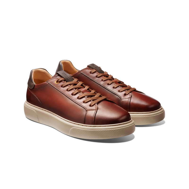 Men's Sunset Sneaker 2.0-Antique Brown Leather | Samuel Hubbard