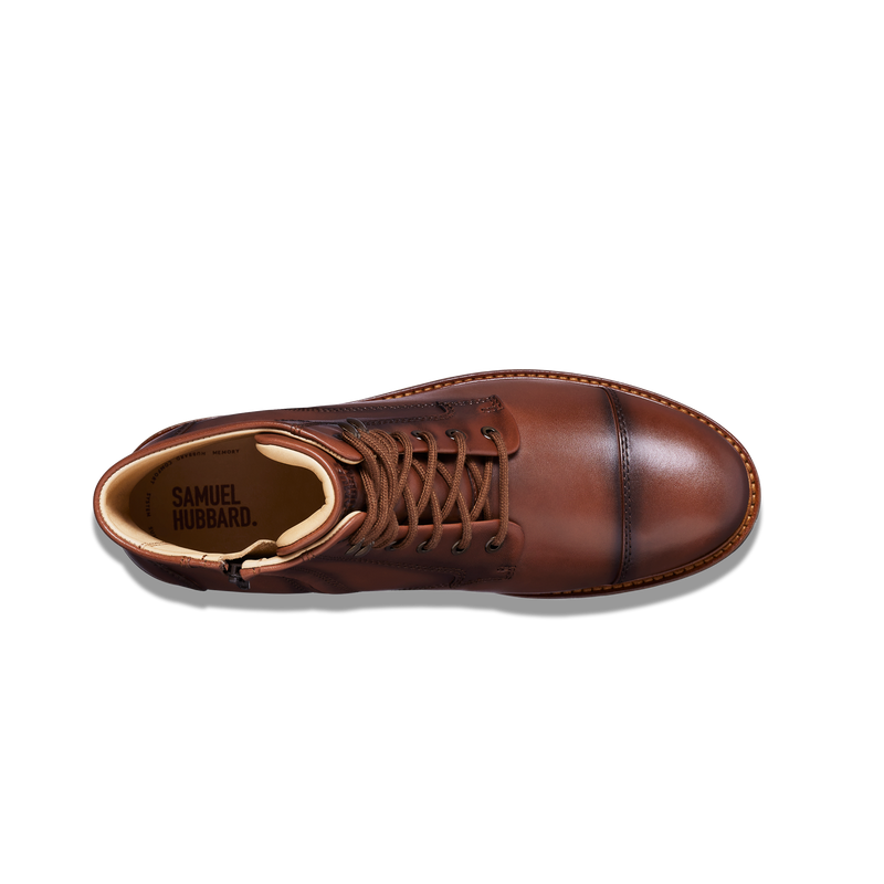 Men's Uptown Maverick Boot-Cognac | Samuel Hubbard