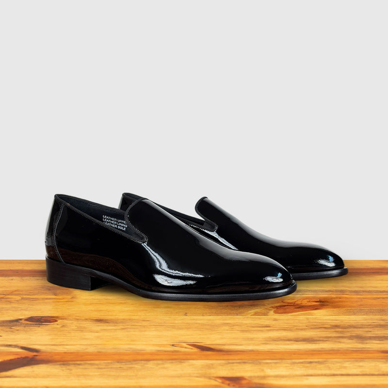 Calzoleria Toscana Borvo Patent Leather Slip-On | Toscana