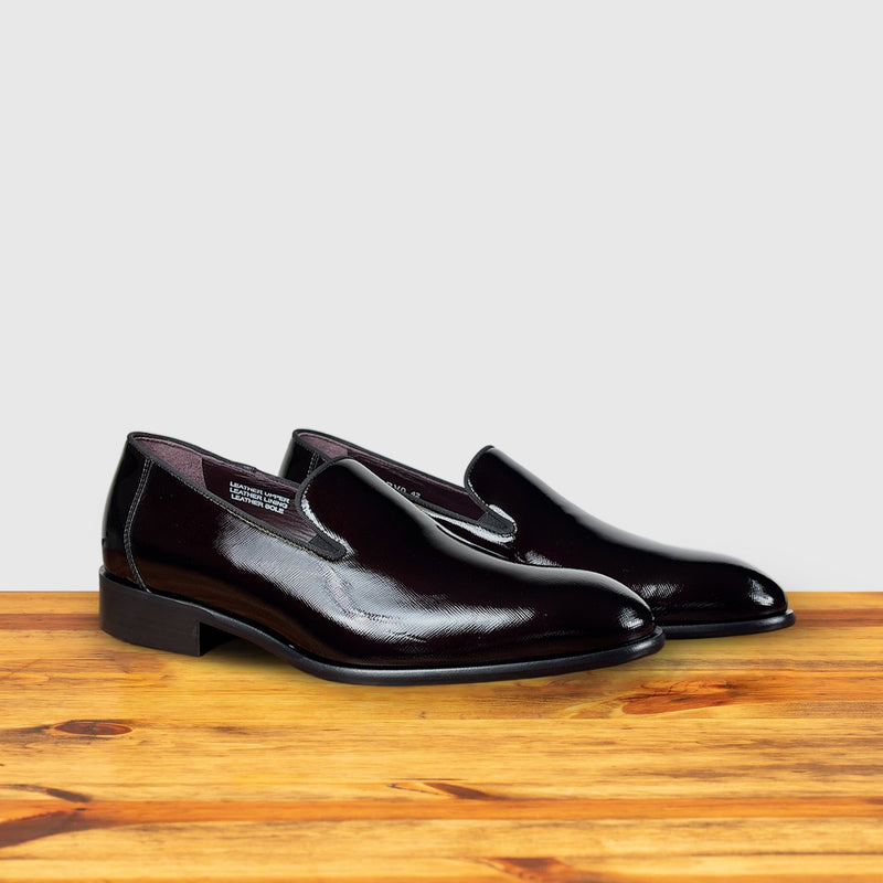 Calzoleria Toscana Borvo Patent Leather Slip-On | Toscana