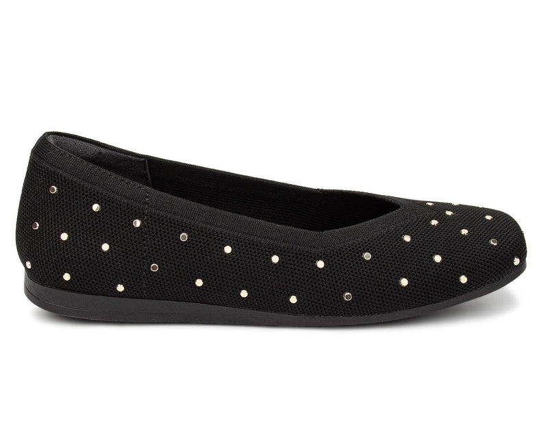 NIKI-Black Knit with Studs | Ros Hommerson