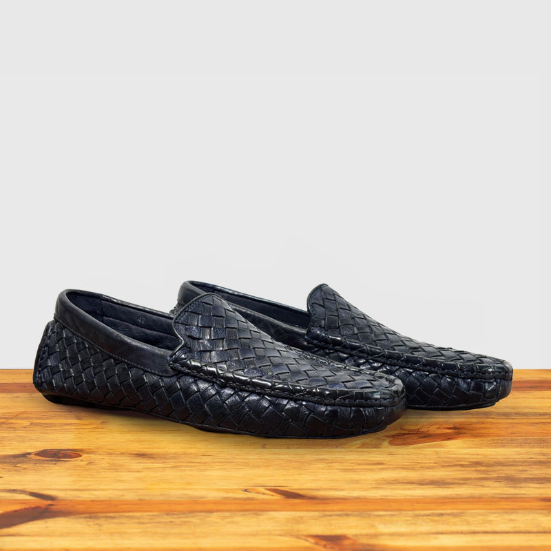 E945 Calzoleria Toscana New Rendo Woven Driver | Toscana