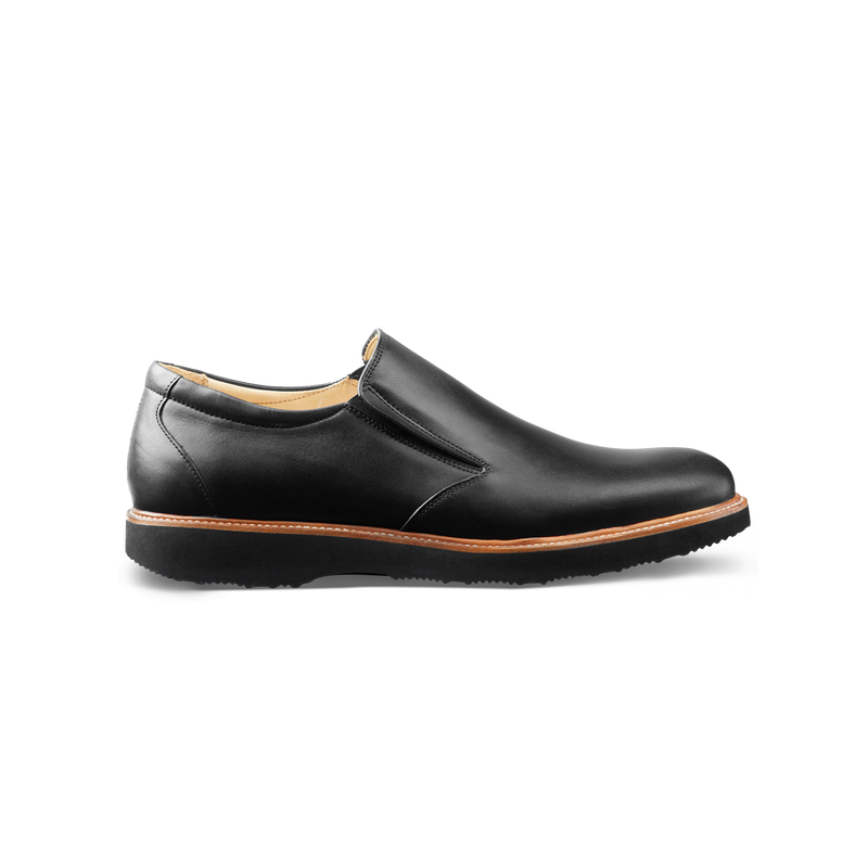 Men's Frequent Traveler Loafer-Black Leather | Samuel Hubbard