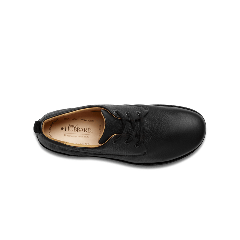 Men's Hubbard Free Oxford-Black Leather | Samuel Hubbard
