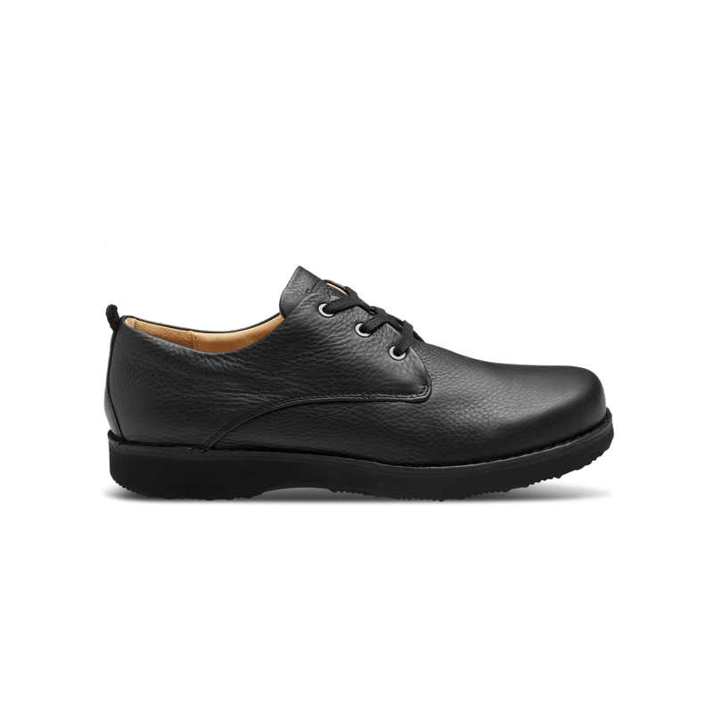 Men's Hubbard Free Oxford-Black Leather | Samuel Hubbard