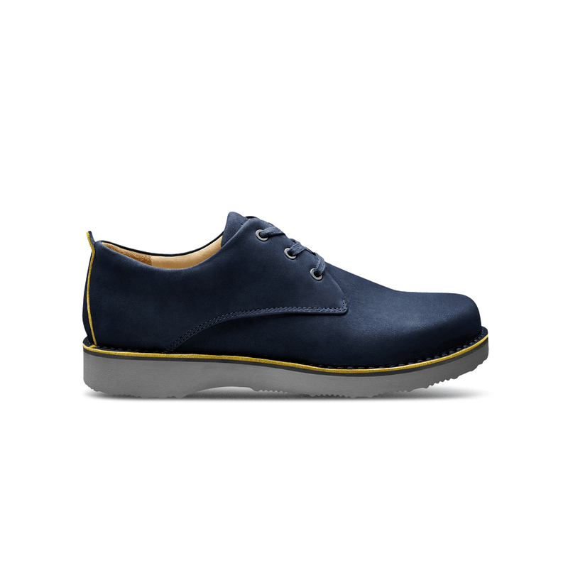 Men's Hubbard Free Oxford-Navy Nubuck | Samuel Hubbard
