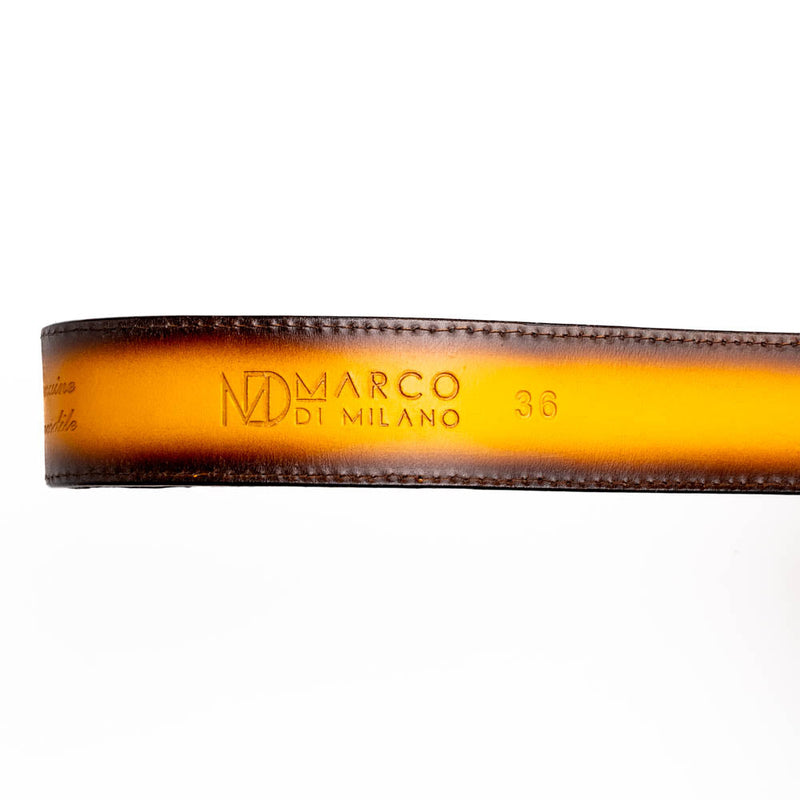 Iowa Belt Mustard Brown