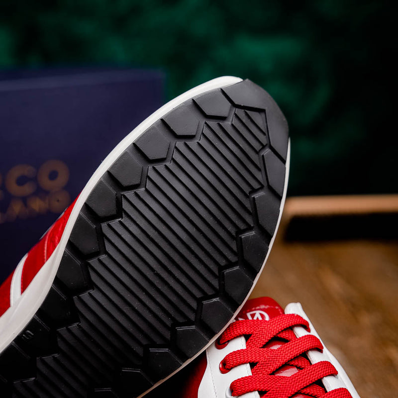 Lyon II Red / White