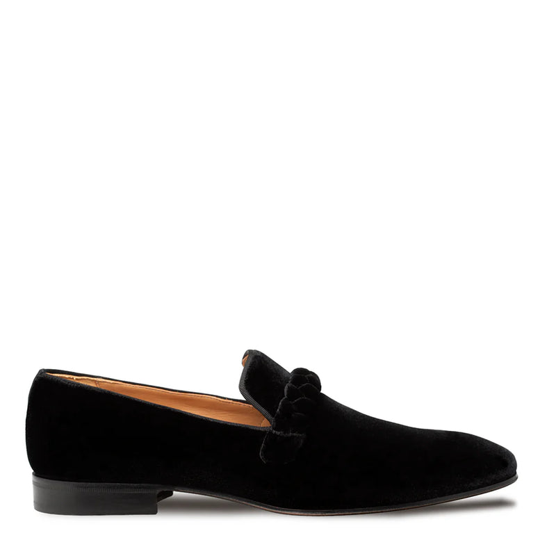 Prima Velvet Slip On-Black | Mezlan