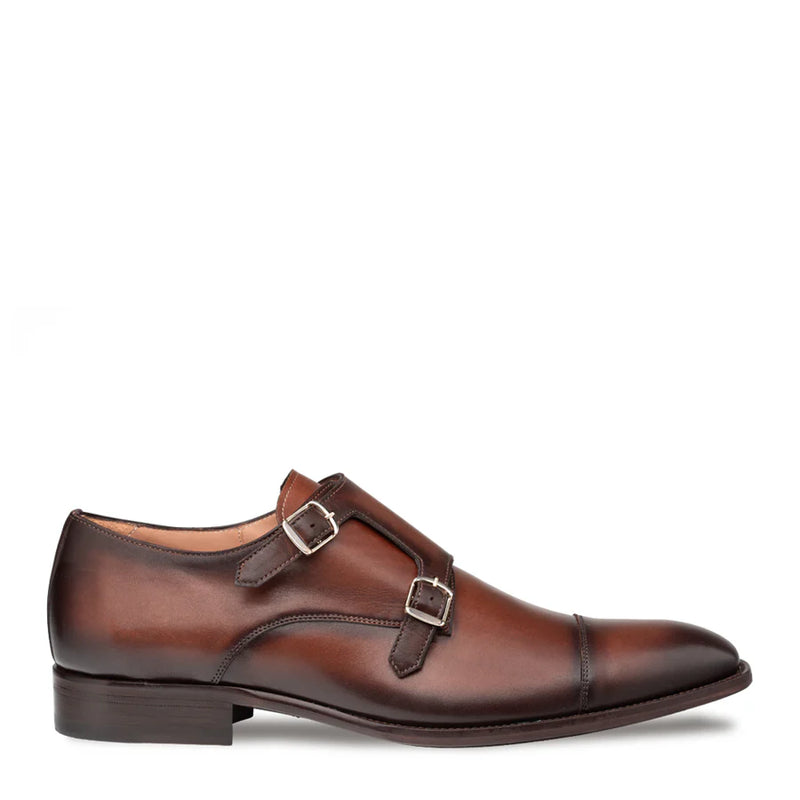 Actore Double Monk Strap-Chocolate | Mezlan