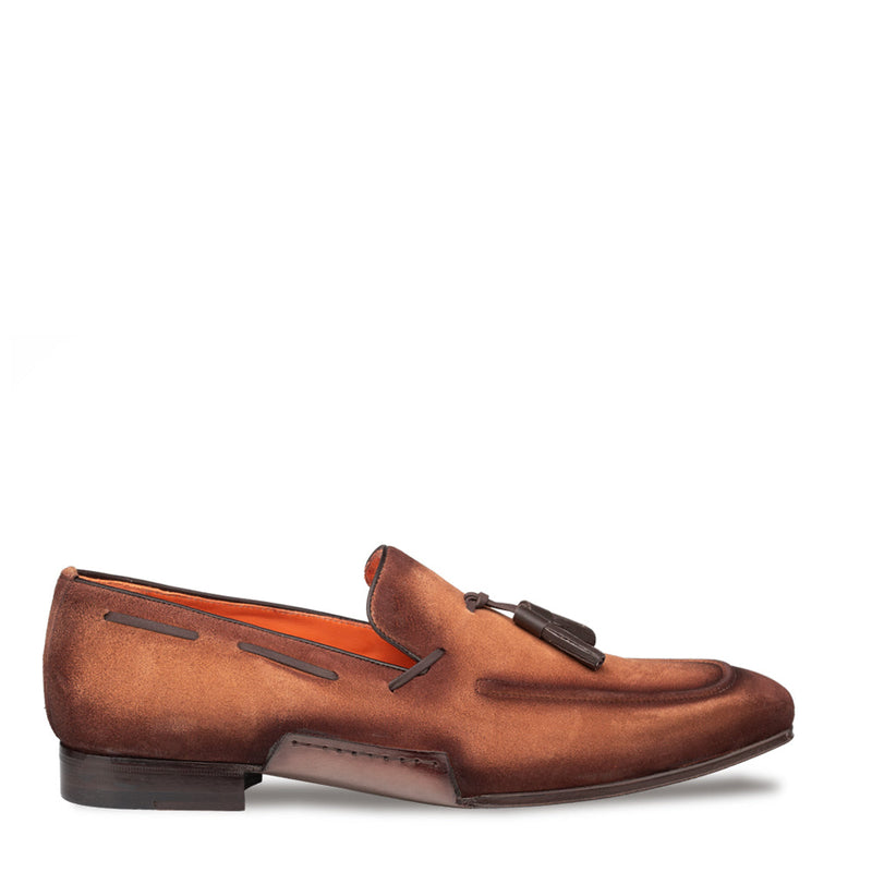 Pavese Suede Tassled Slip On - Mezlan