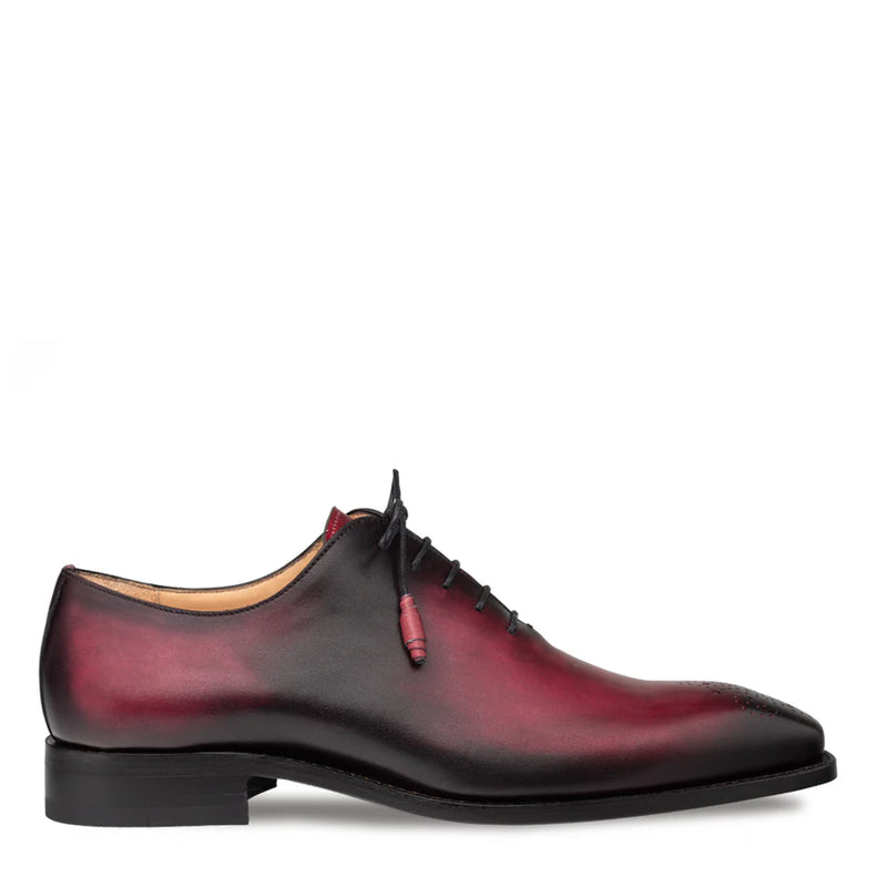 Patina Wholecut Oxford-Burgundy | Mezlan