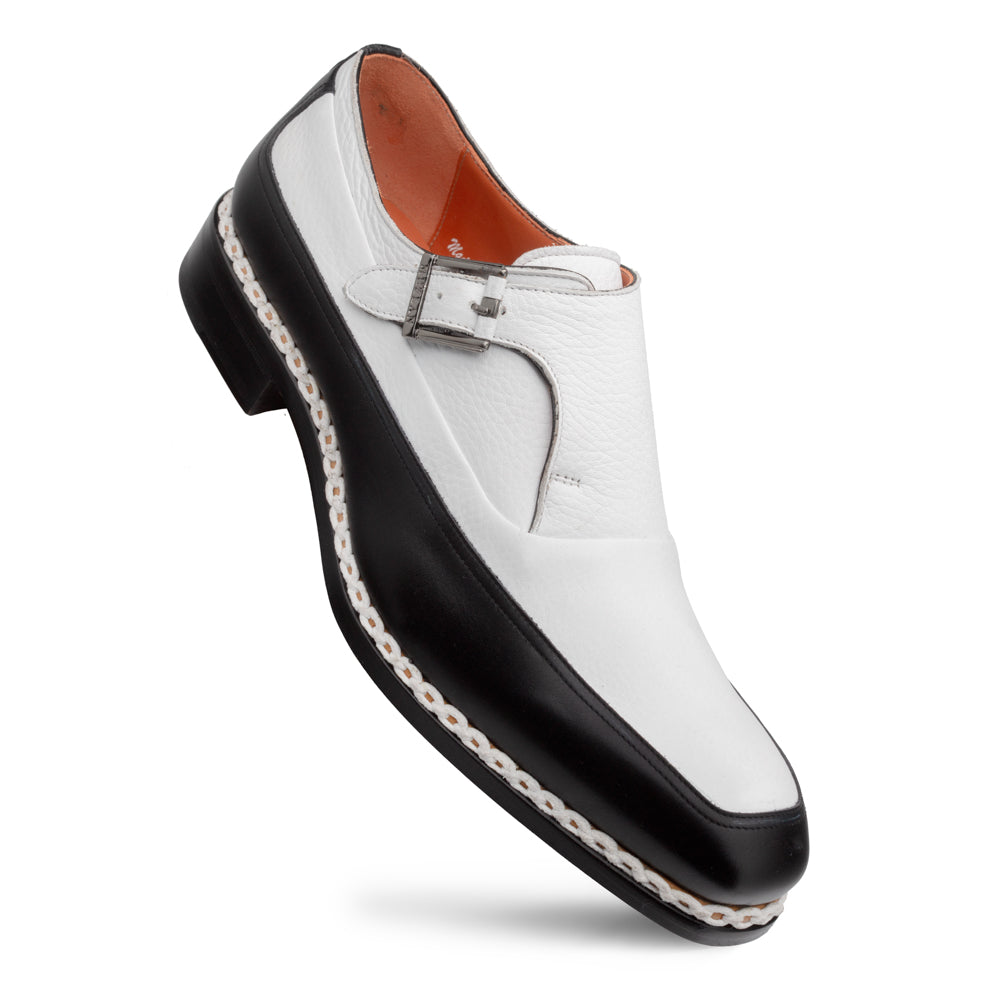 Cadena Two-Tone Monk Strap | Mezlan