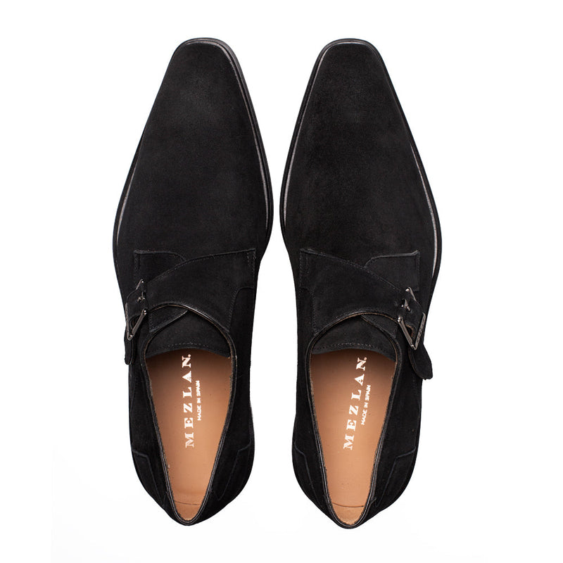 ALBINI SUEDE MONK STRAP | MEZLAN