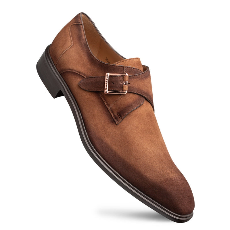 ALBINI SUEDE MONK STRAP | MEZLAN