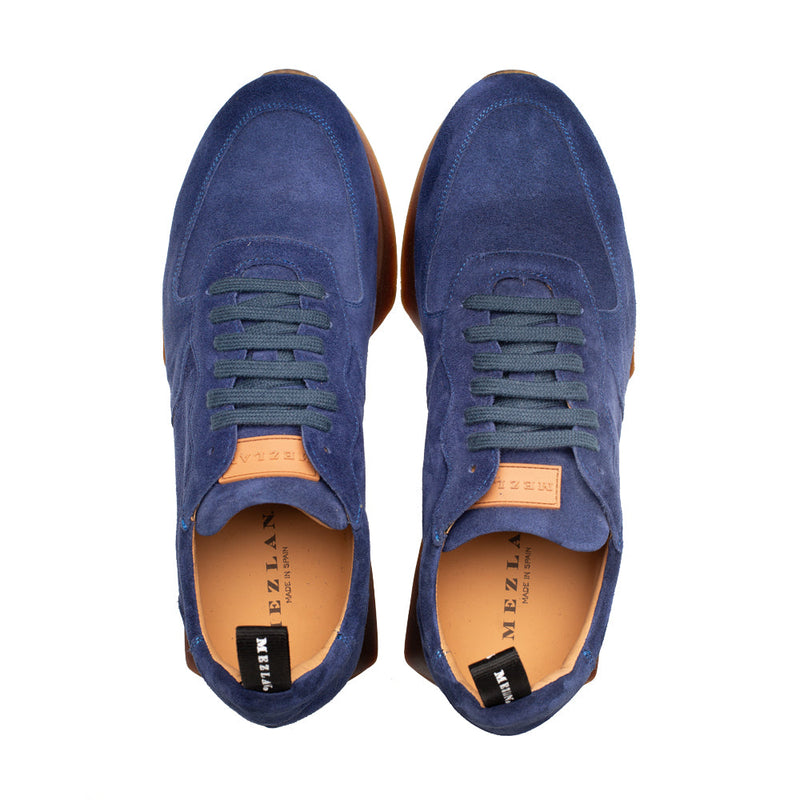 Carlucci Suede Sneaker | Mezlan