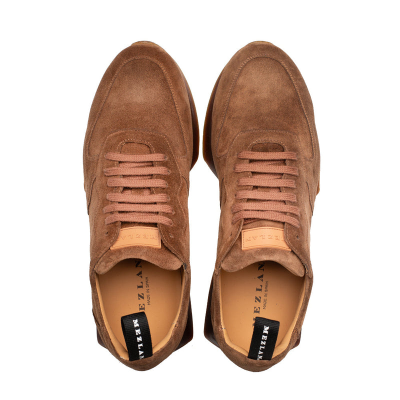 Carlucci Suede Sneaker | Mezlan