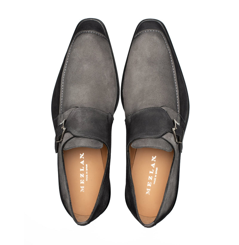 DIESEL SUEDE MONK STRAP-Mezlan