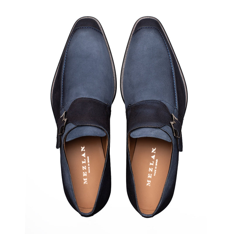 DIESEL SUEDE MONK STRAP-Mezlan