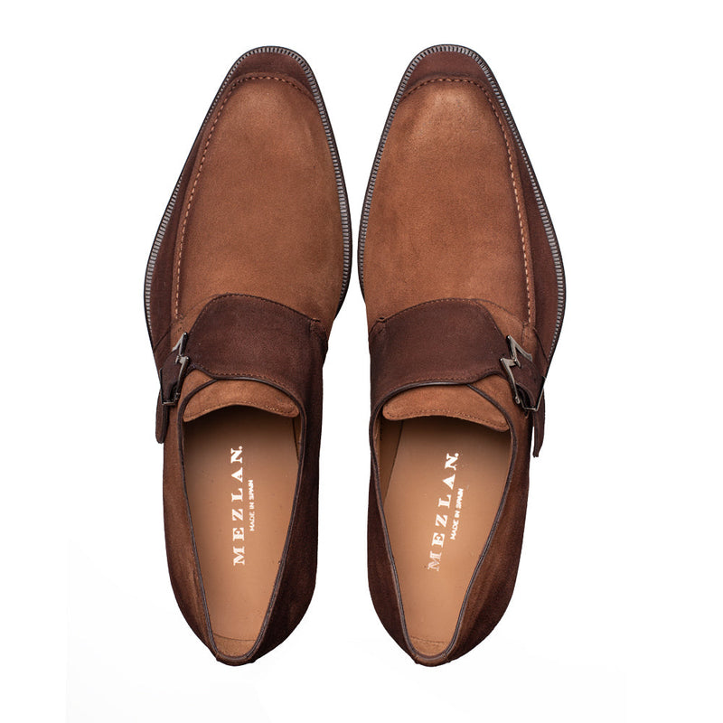 DIESEL SUEDE MONK STRAP-Mezlan
