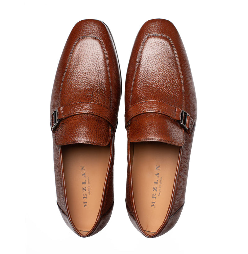 Alarcon Deer Loafer-Cognac  | Mezlan