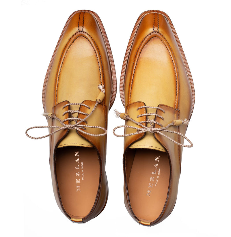 BELMONTE PATINA CALF DERBY | MEZLAN