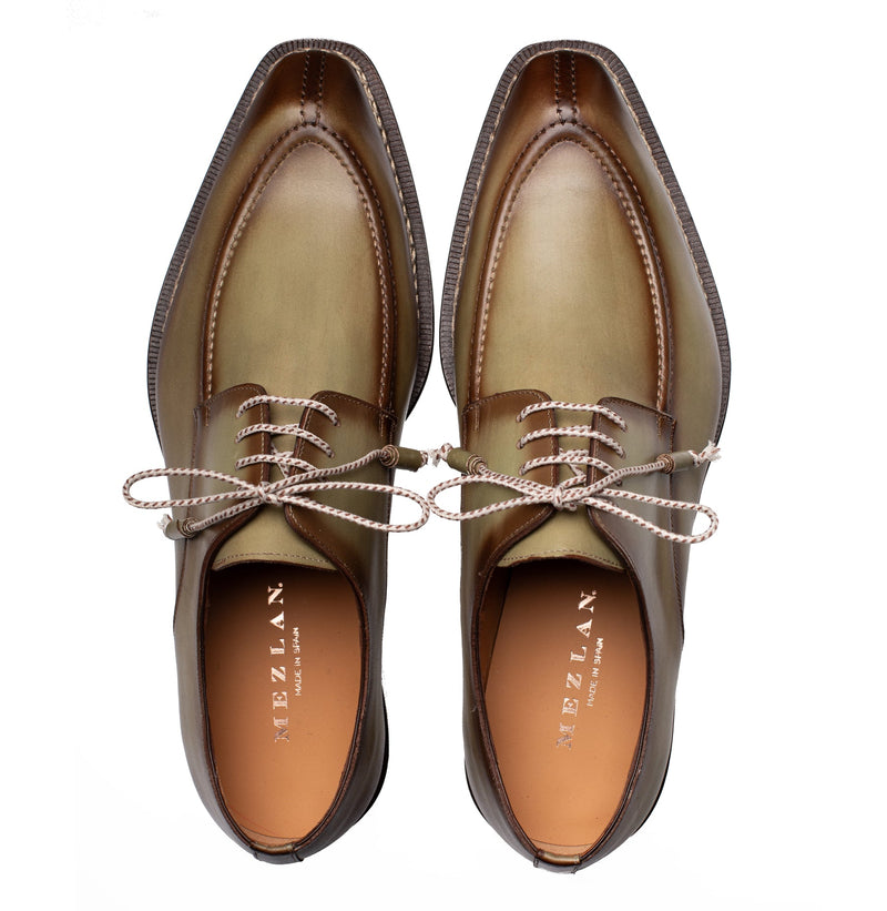 BELMONTE PATINA CALF DERBY | MEZLAN