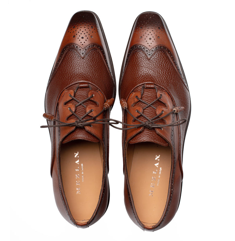 Nord Wing Tip Oxford-Cognac  | Mezlan