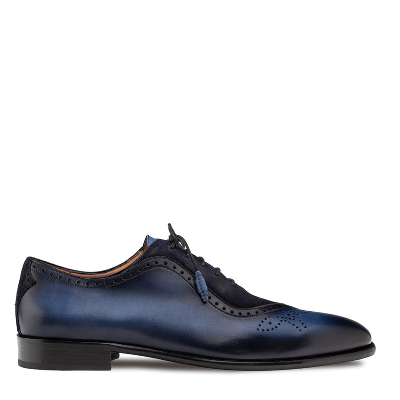 Eagle Calf/Suede Oxford | Mezlan