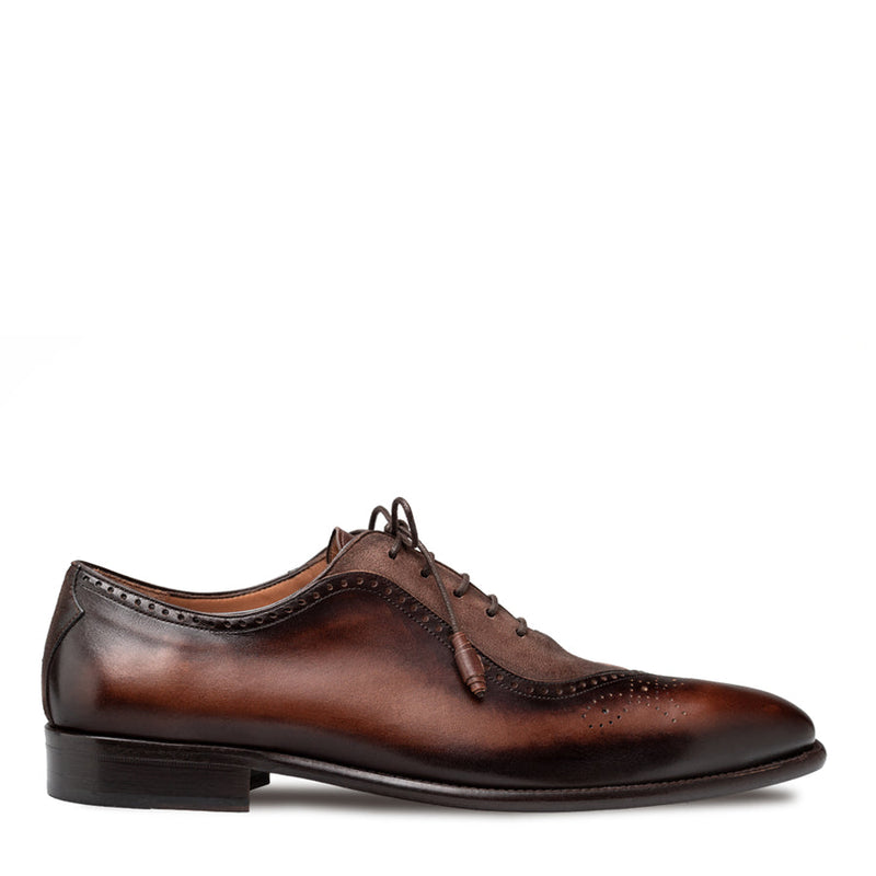 Eagle Calf/Suede Oxford | Mezlan