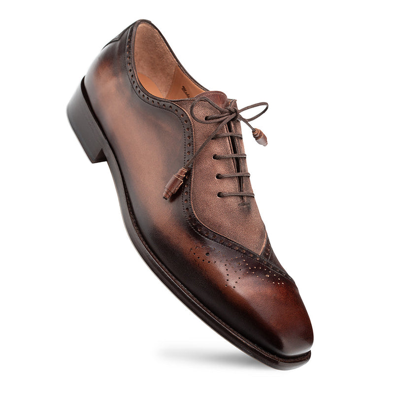 Eagle Calf/Suede Oxford | Mezlan
