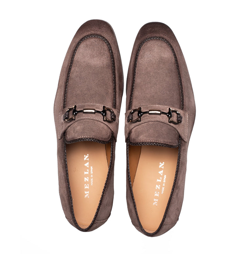 Antelope Suede Ornament Loafer | Mezlan