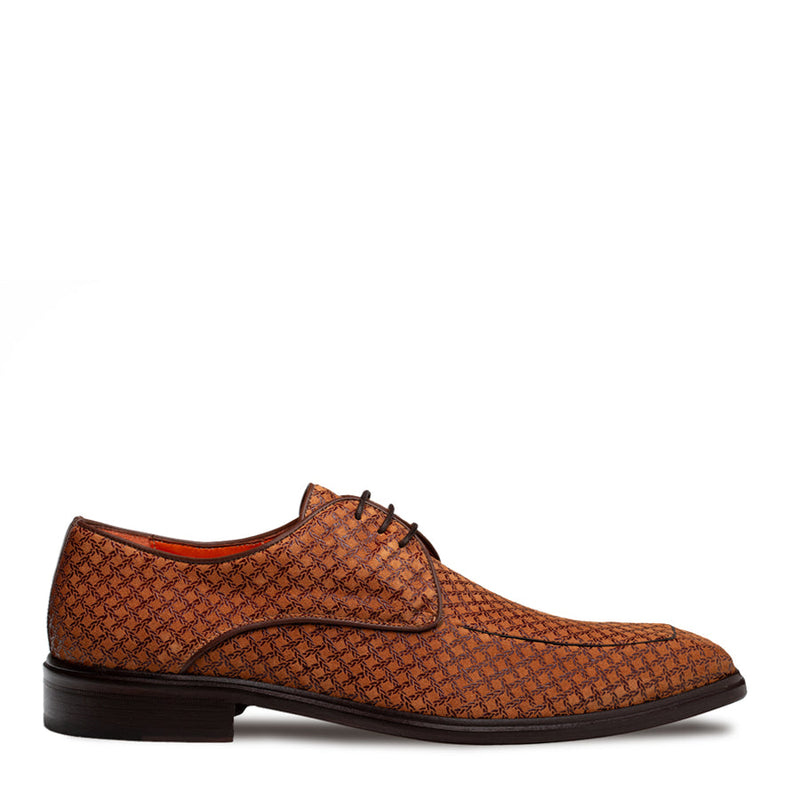 Montage Printed Suede Derby | Mezlan