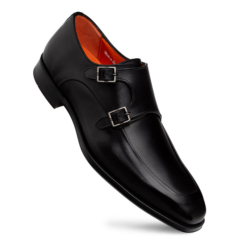 Berkshire Double Monk Strap | Mezlan