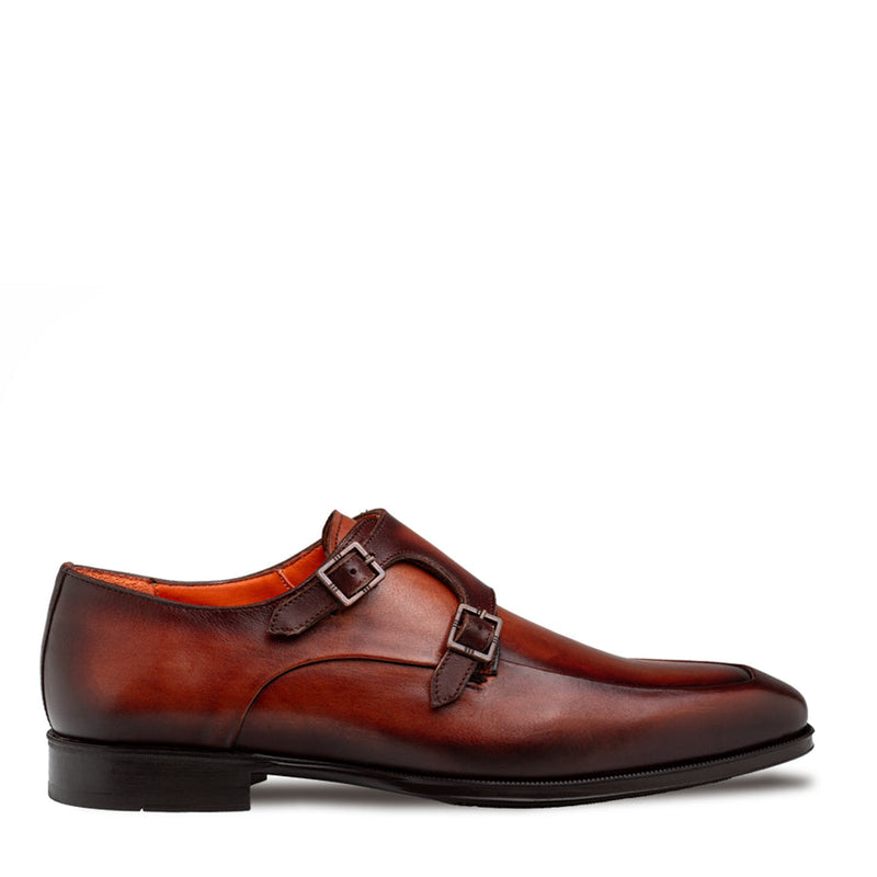 Berkshire Double Monk Strap | Mezlan
