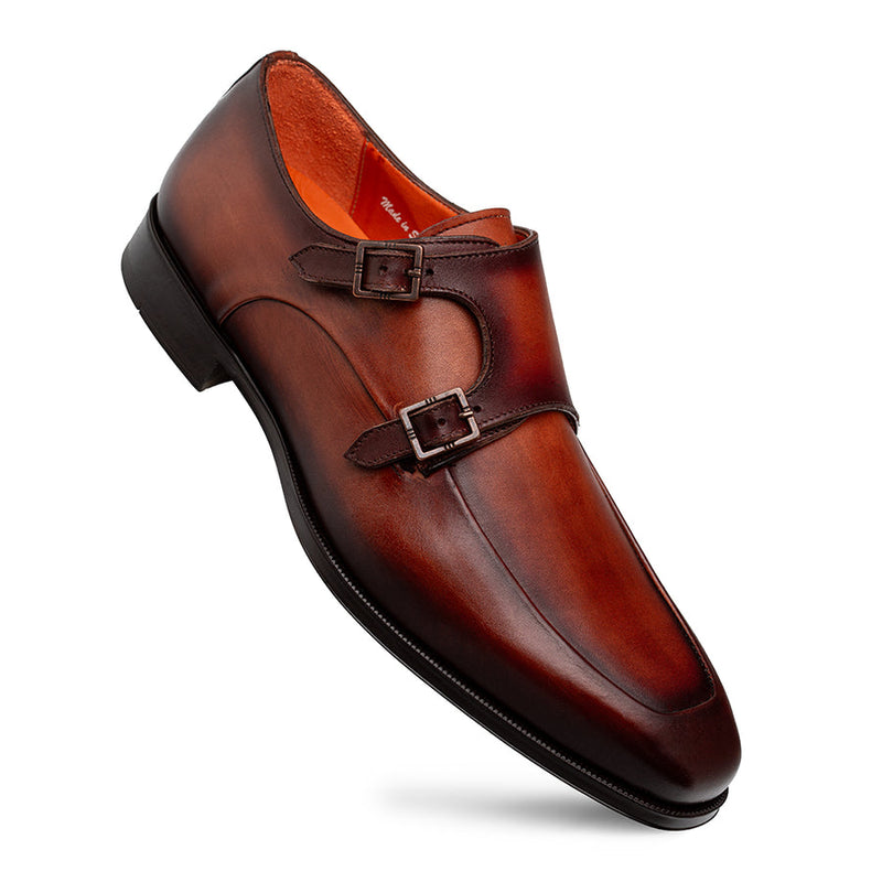Berkshire Double Monk Strap | Mezlan