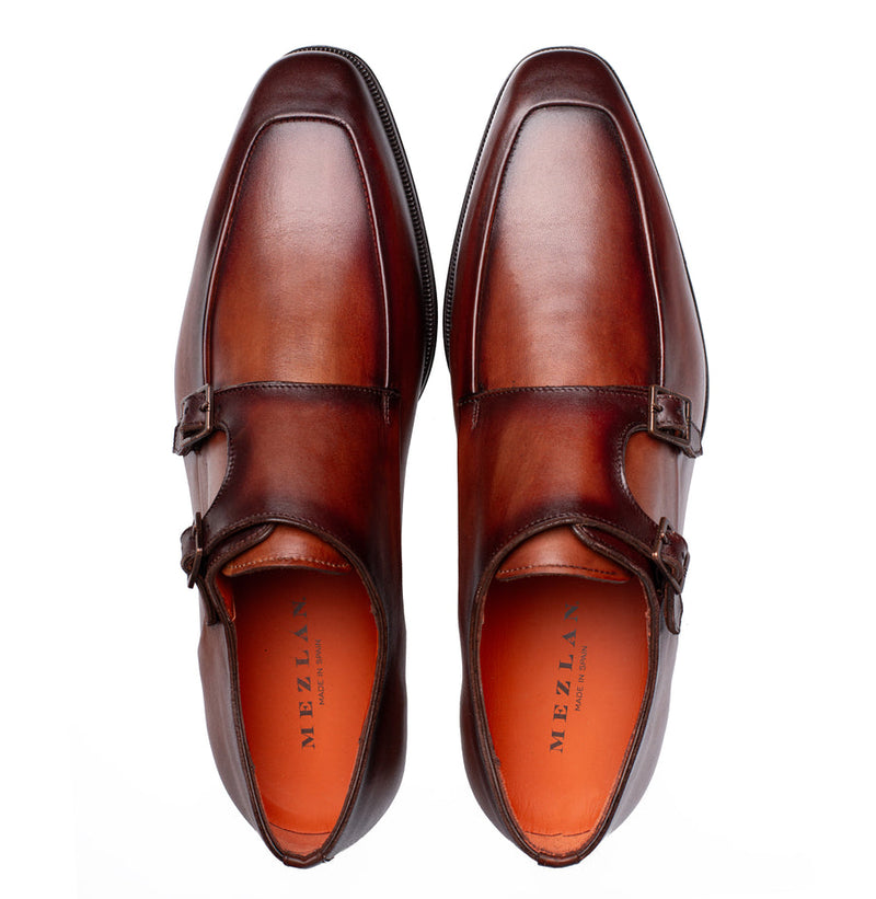 Berkshire Double Monk Strap | Mezlan
