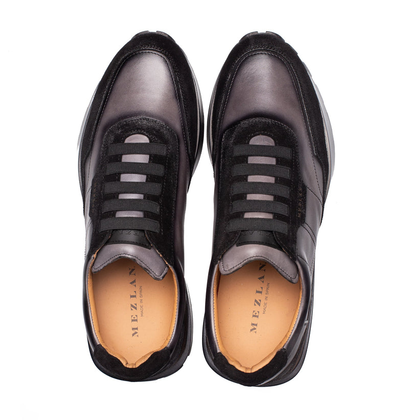 Notting Suede/Calf Sneaker | Mezlan