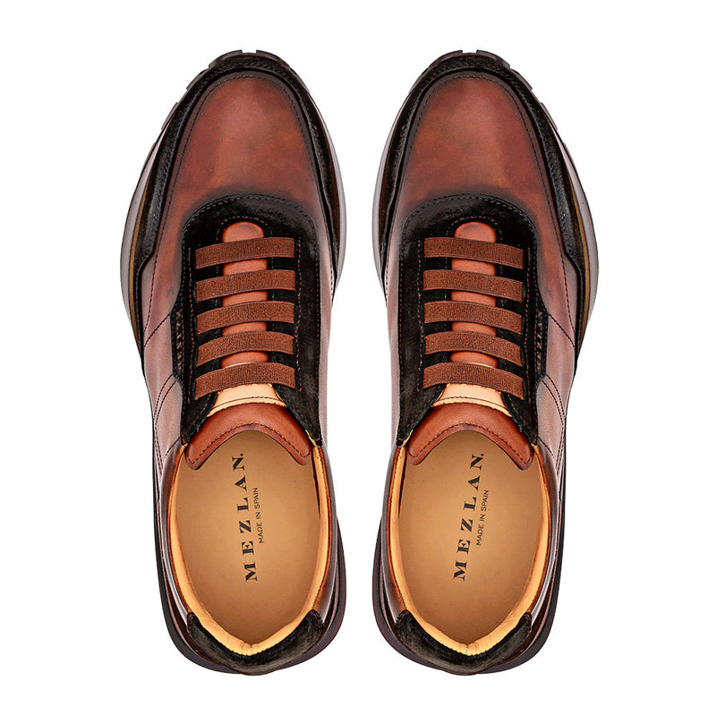 Notting Suede/Calf Sneaker | Mezlan