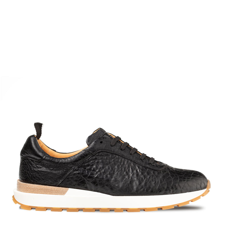Hill Pebbled Calf Sneaker | Mezlan
