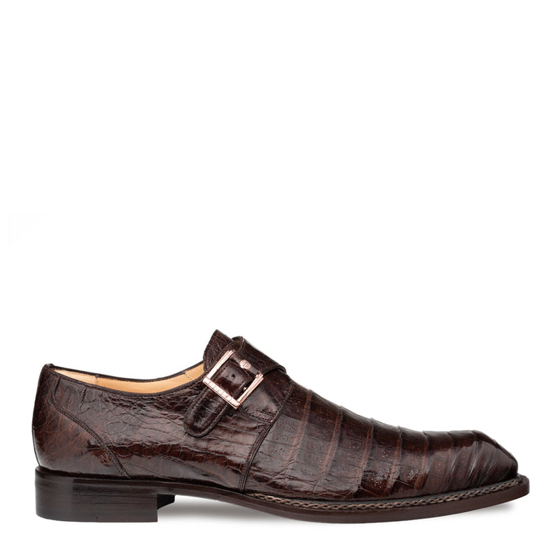 Gigolo Crocodile Monk Strap | Mezlan